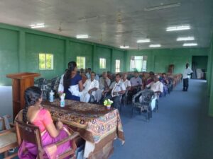 55 வயதிற்கு மேற்பட்டவர்களிற்கான தொற்றாநோய்களிற்கான போசாக்குணவு தொடர்பான விழிப்புணர்வு